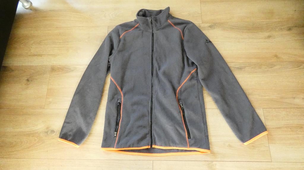 Grijs fleece vest van Crivit, Maat 48/50 (M), Ophalen of Verzenden, Zo goed als nieuw, Trui
