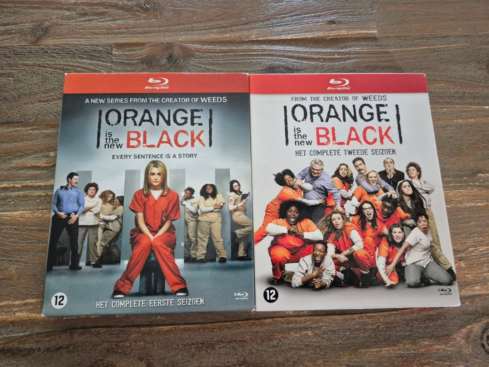 Orange is the new black seizoen 1 & 2, Vanaf 12 jaar, Ophalen of Verzenden, Zo goed als nieuw, Drama