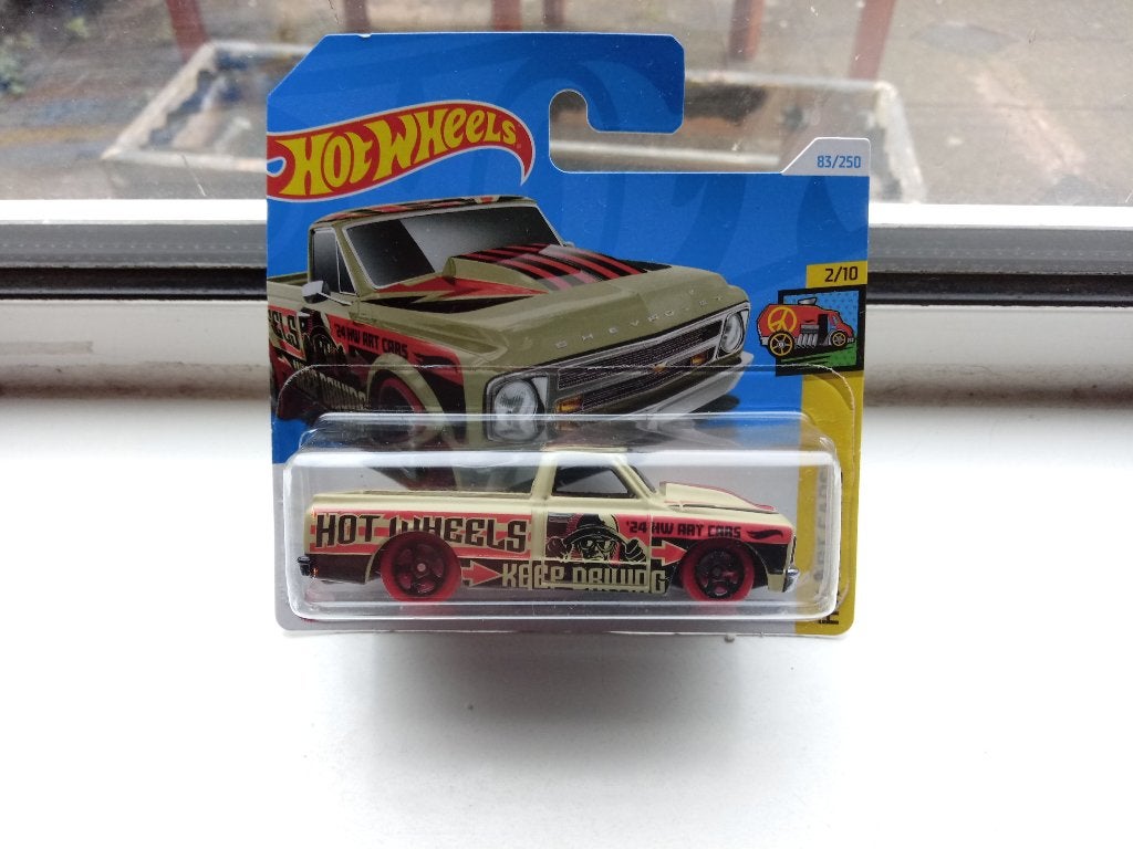 Chevrolet C10 Pick Up '67 Hotwheels, Ophalen, Nieuw, Auto