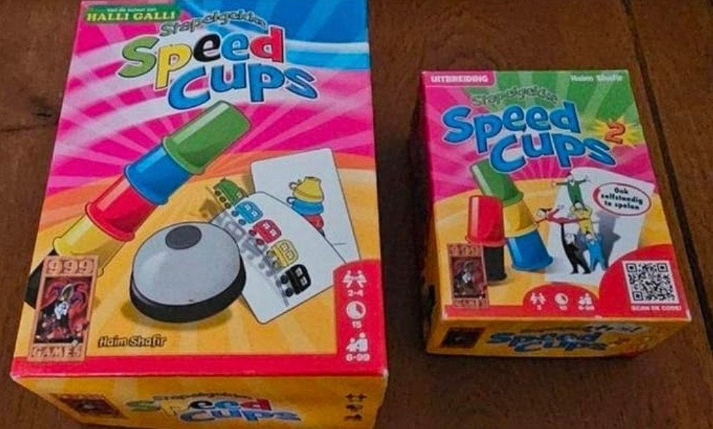 Speedcups & Speedcups "uitbreiding"- 999games- Verzend ook, Ophalen