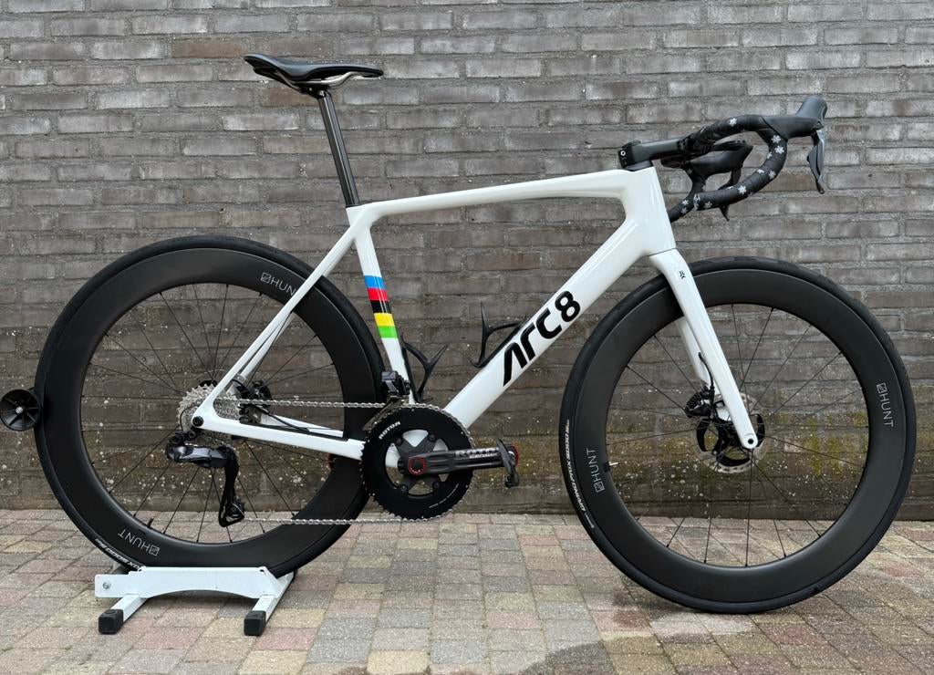 Arc8 Escapee, Carbon, Zo goed als nieuw, Meer dan 20 versnellingen, 53 tot 57 cm