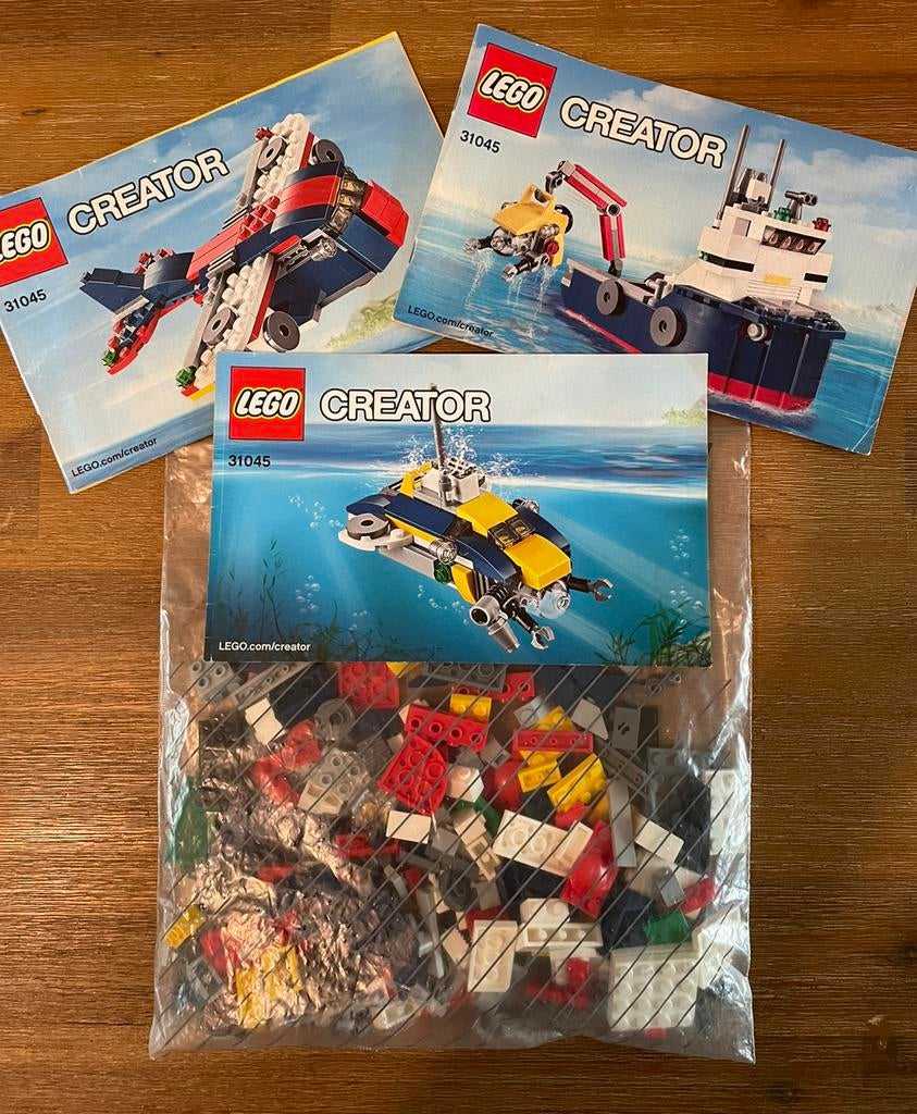 Lego creator 31045, Compleet, Lego, Ophalen of Verzenden, Zo goed als nieuw