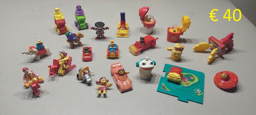Vintage McDonald's Happy Meal speelgoed jaren 80 / 90, Ophalen of Verzenden, Gebruikt