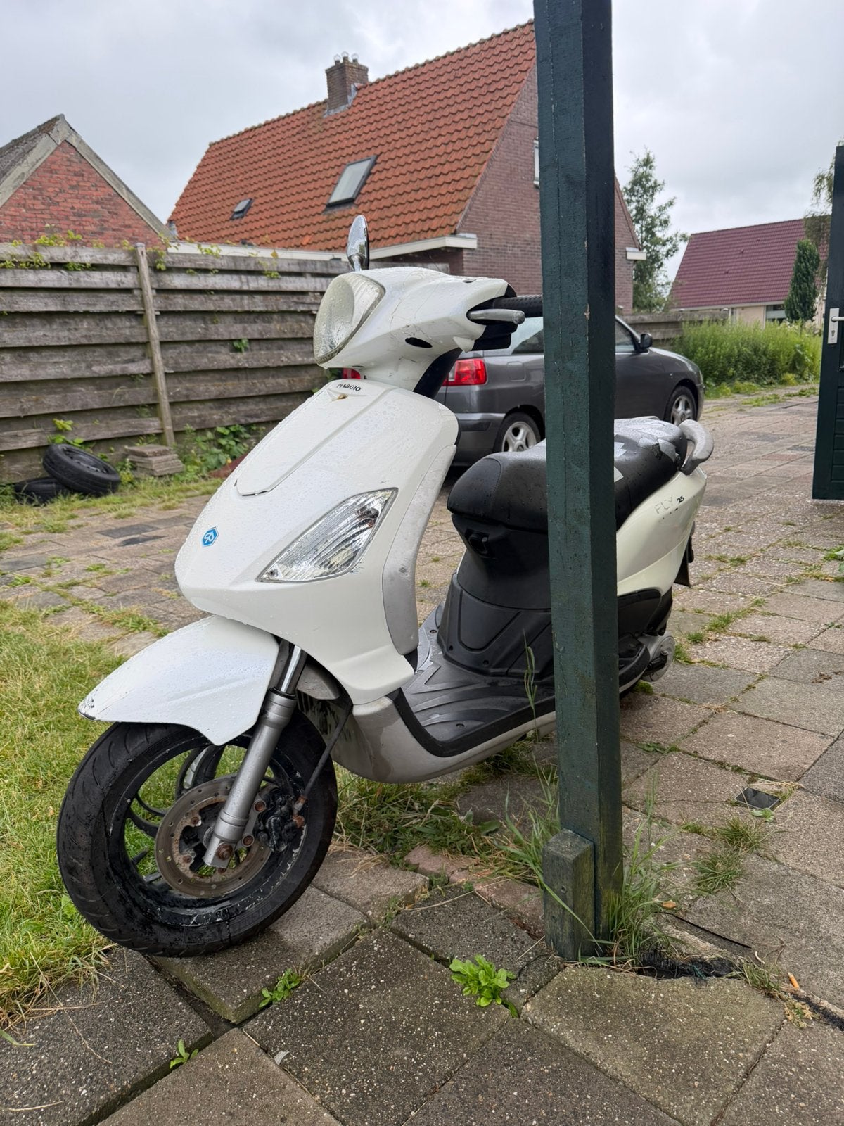 Piaggio fly 4 takt 2010, Ophalen, Zo goed als nieuw, Benzine, Fly