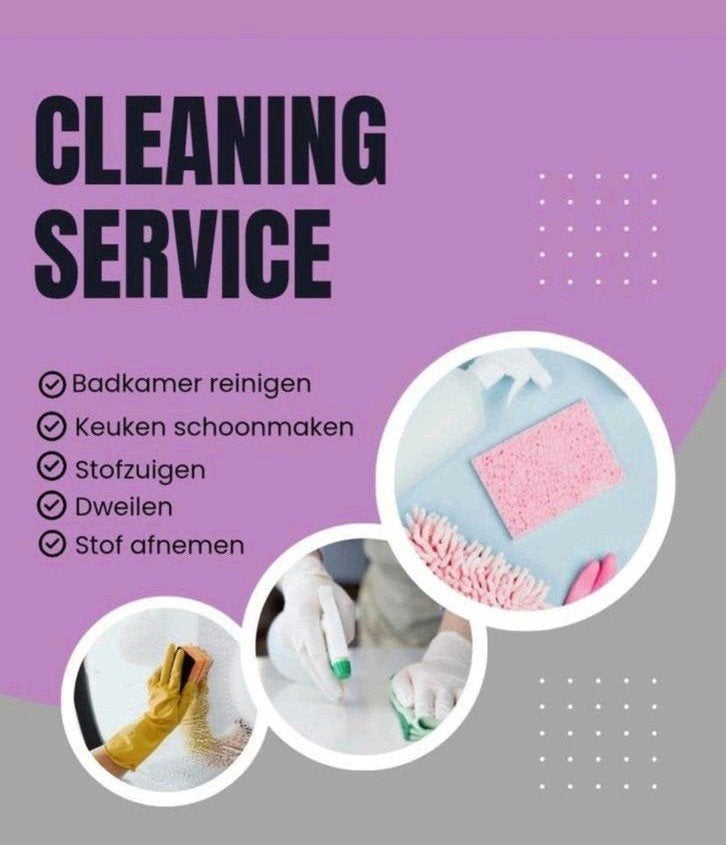 Schoonmaakster aangeboden, Vanaf 10 jaar, Overige vormen