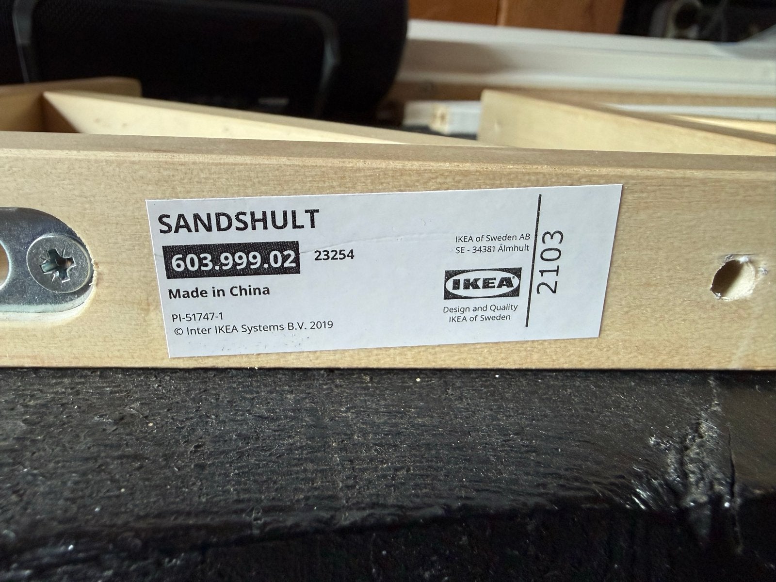 IKEA  TRANHULT Planken, Ophalen, Gebruikt