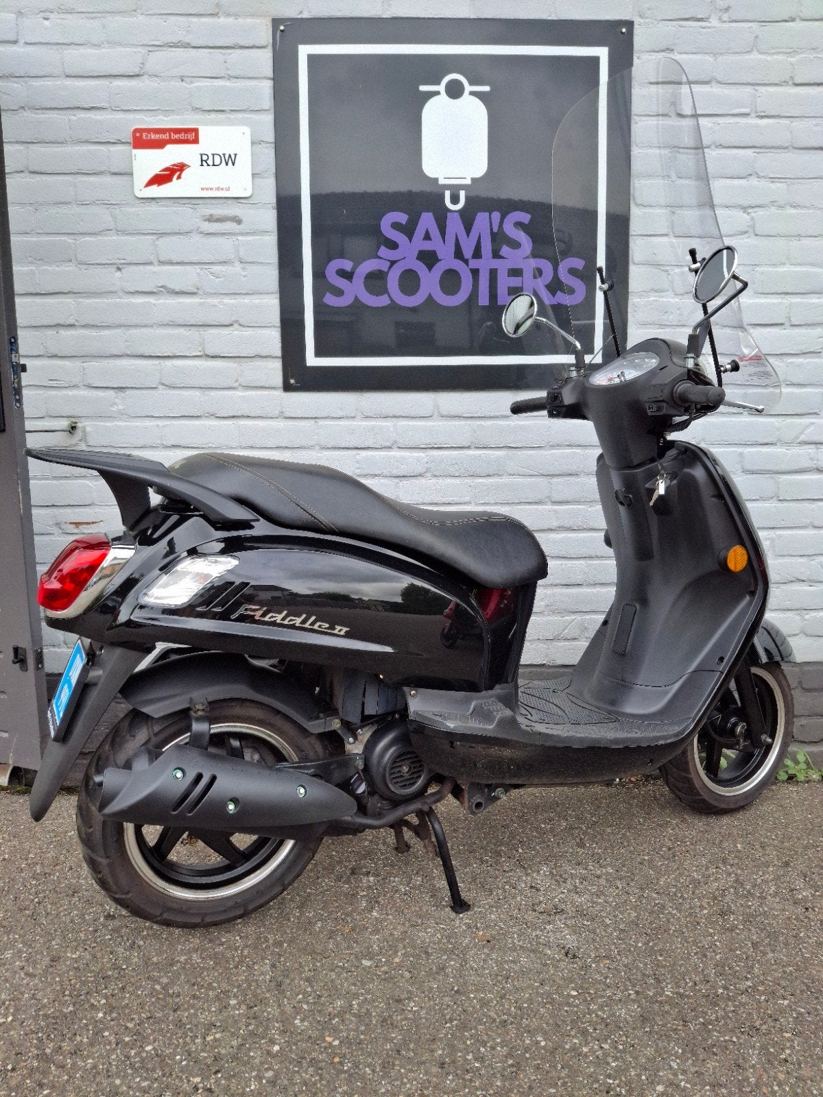 Sym Fiddle 2 - 2020 - 25KM - 6MND Garantie, Fietsen en Brommers, Ophalen, Gebruikt, Benzine, Fiddle