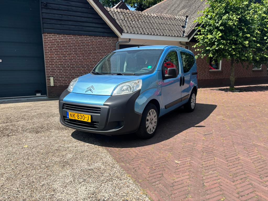 VERKOCHT | Citroën Nemo 1.4 2009 Blauw, Voorwielaandrijving, 15 km/l, Bedrijf, Handgeschakeld