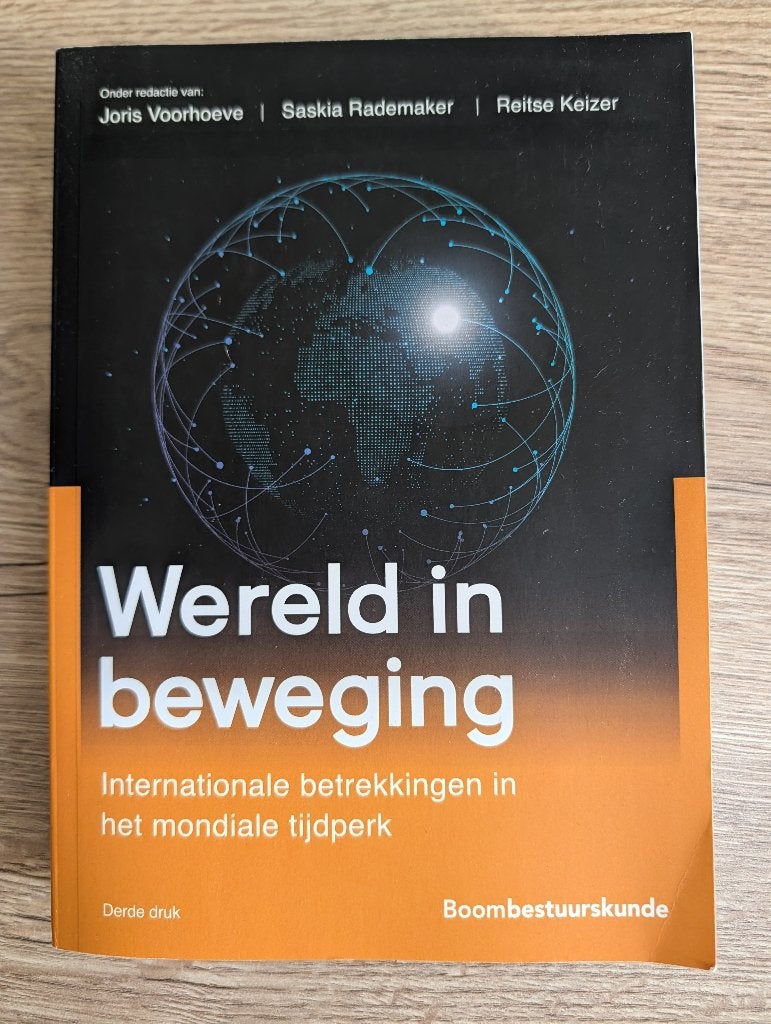 Wereld in beweging – internationale betrekkingen – HBO IVK, Diverse auteurs, Zo goed als nieuw, Gamma, HBO