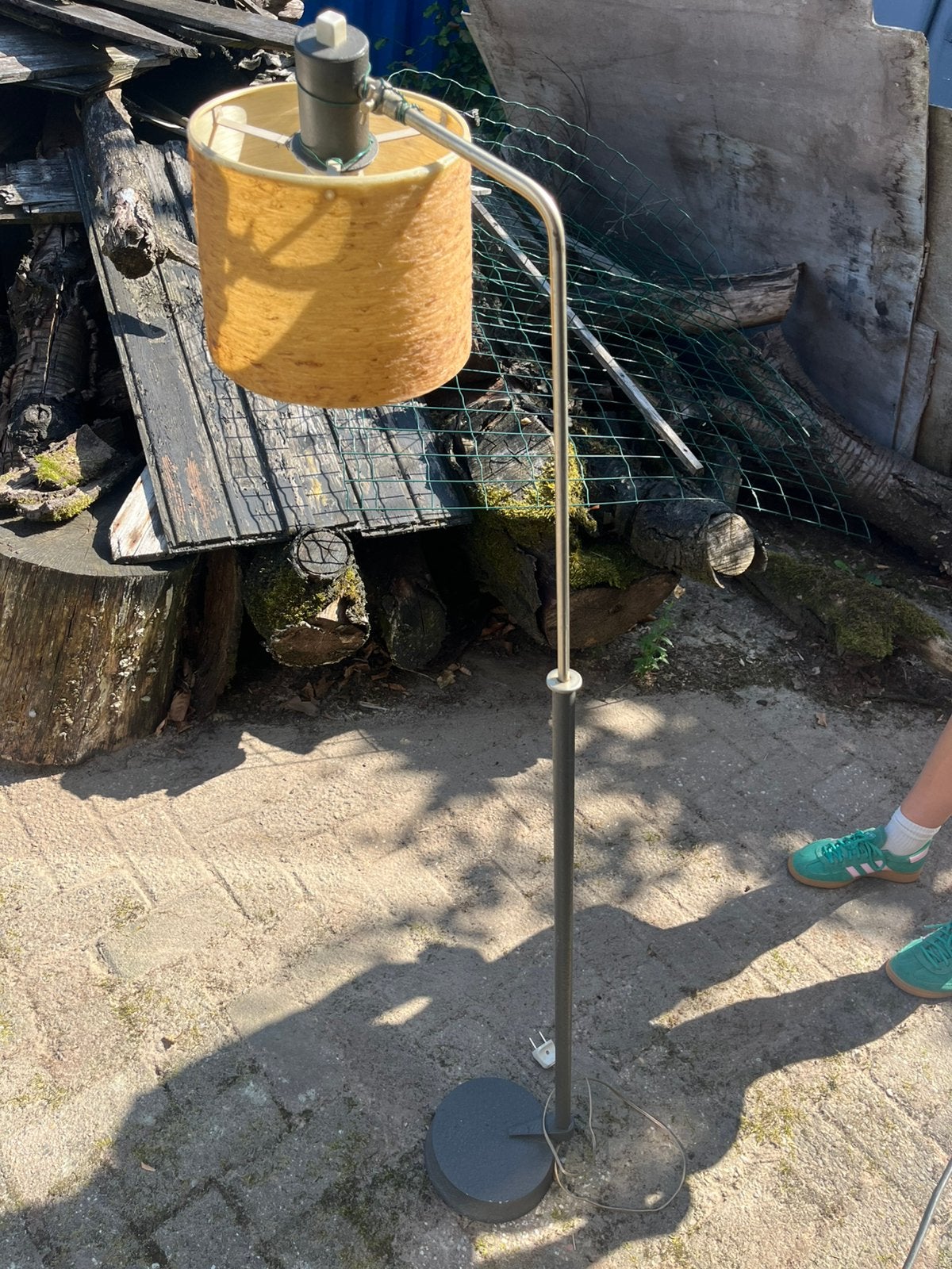 Vintage booglamp HERDA, Ophalen of Verzenden, Zo goed als nieuw, 150 tot 200 cm