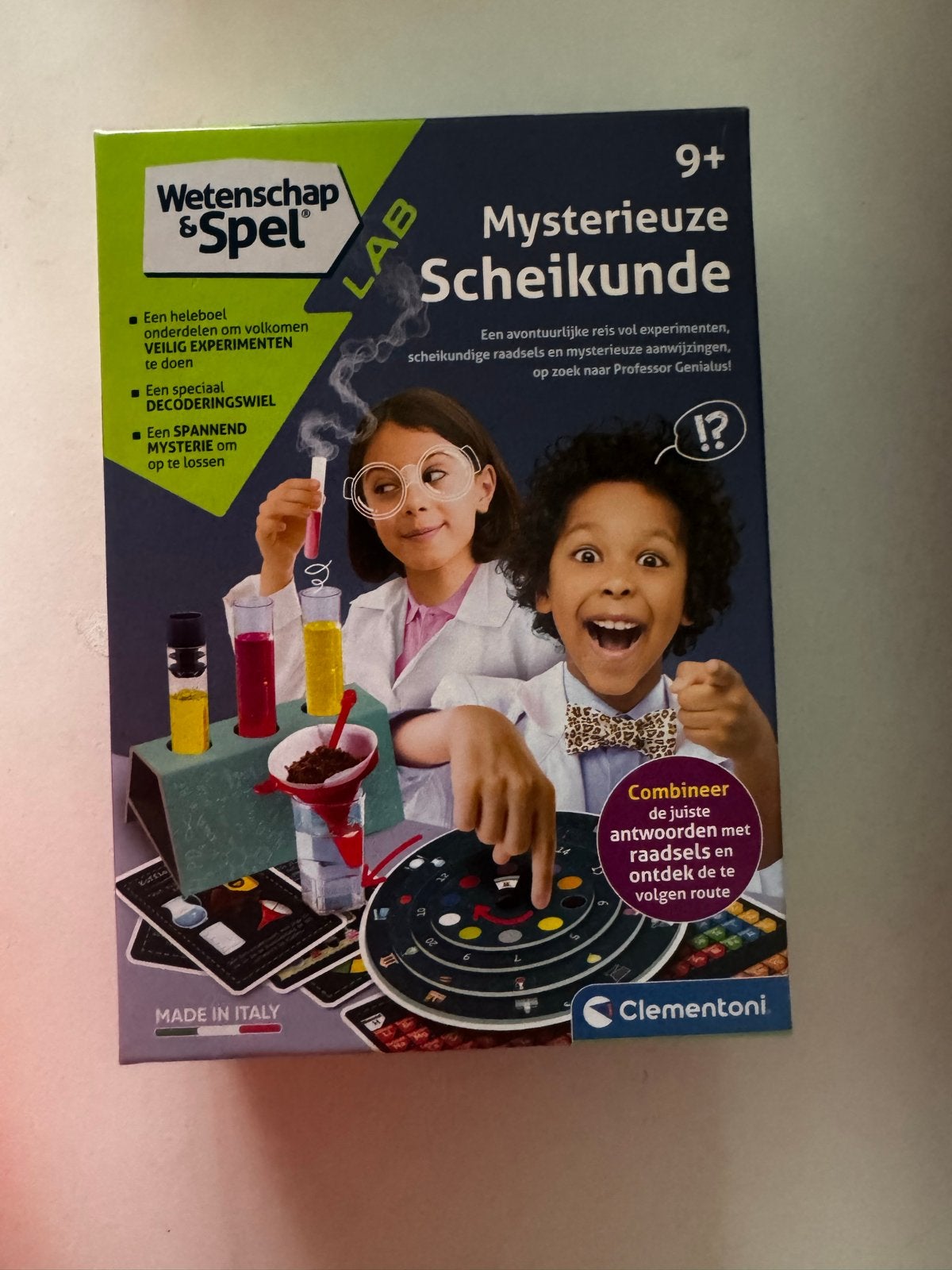 Clementoni Wetenschap & Spel Lab: Mysterieuze Scheikunde, Ophalen, Nieuw, Ontdekken