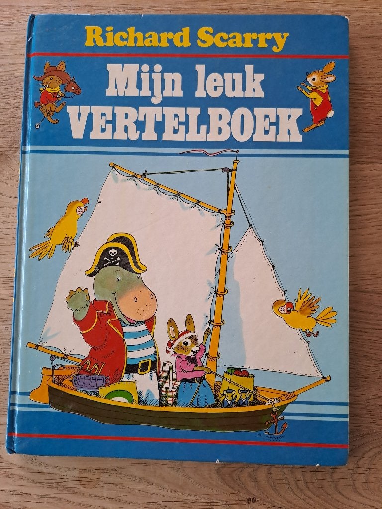 MIJN LEUK VERTELBOEK. RICHARD SCARRY., Gelezen, Fictie algemeen, Jongen of Meisje, Ophalen of Verzenden