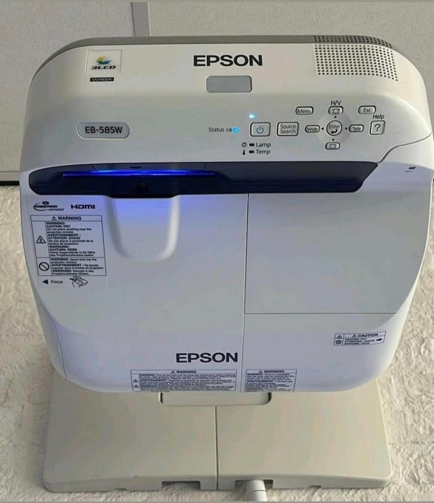 Epson EB-585W beamer, ultra korte afstand HD ready beamer, Ophalen, Epson, Nvt, Overige resoluties