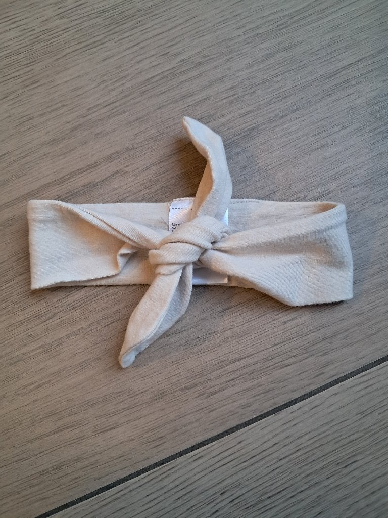 K265 Beige haarband Zeeman, Ophalen of Verzenden, Zo goed als nieuw, Zeeman