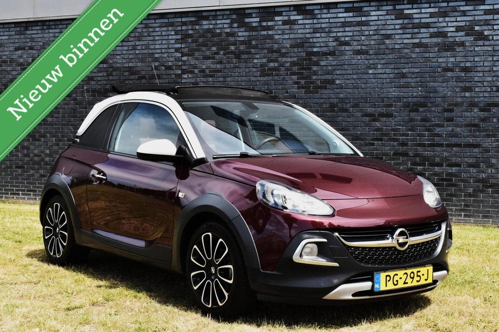 Opel ADAM 1.0 Turbo Rocks Cabriolet CARPLAY/LEDER/STOELVW/ET, Auto's, Opel, Voorwielaandrijving, ADAM, Euro 6, 1041 kg
