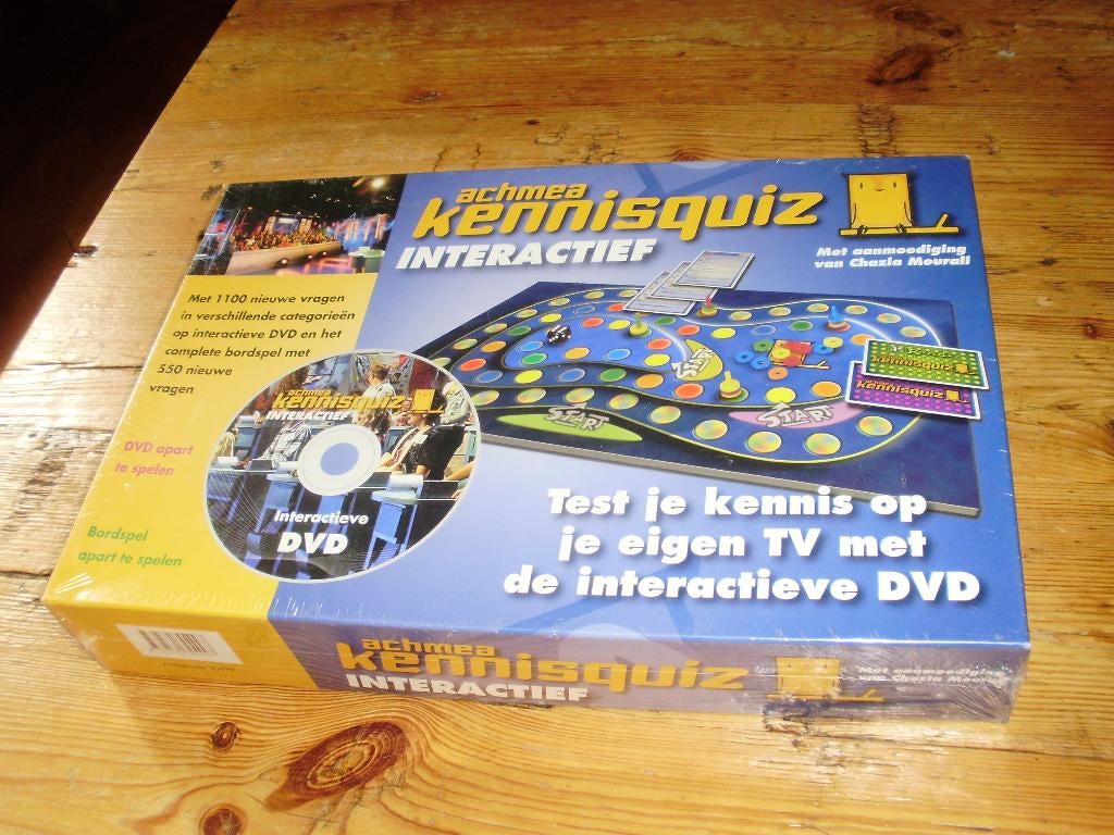 Achmea Kennisquiz spel / bordspel / interaktief, Ophalen of Verzenden, Nieuw