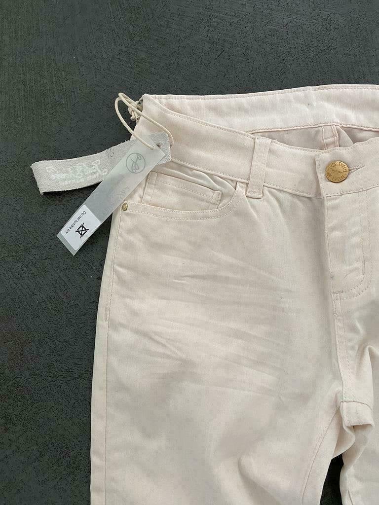 F570 Nieuw:jeans Jade Twelve: maat 27=XS=34 broek licht-roze, Kleding | Dames, Spijkerbroeken en Jeans, Jade Twelve, Overige kleuren