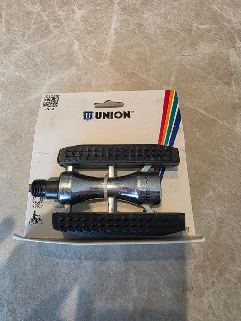 Union Trapper 868 Fiets Pedalen - Nieuw, Ophalen of Verzenden, Nieuw, Crankstel of Pedalen, Union
