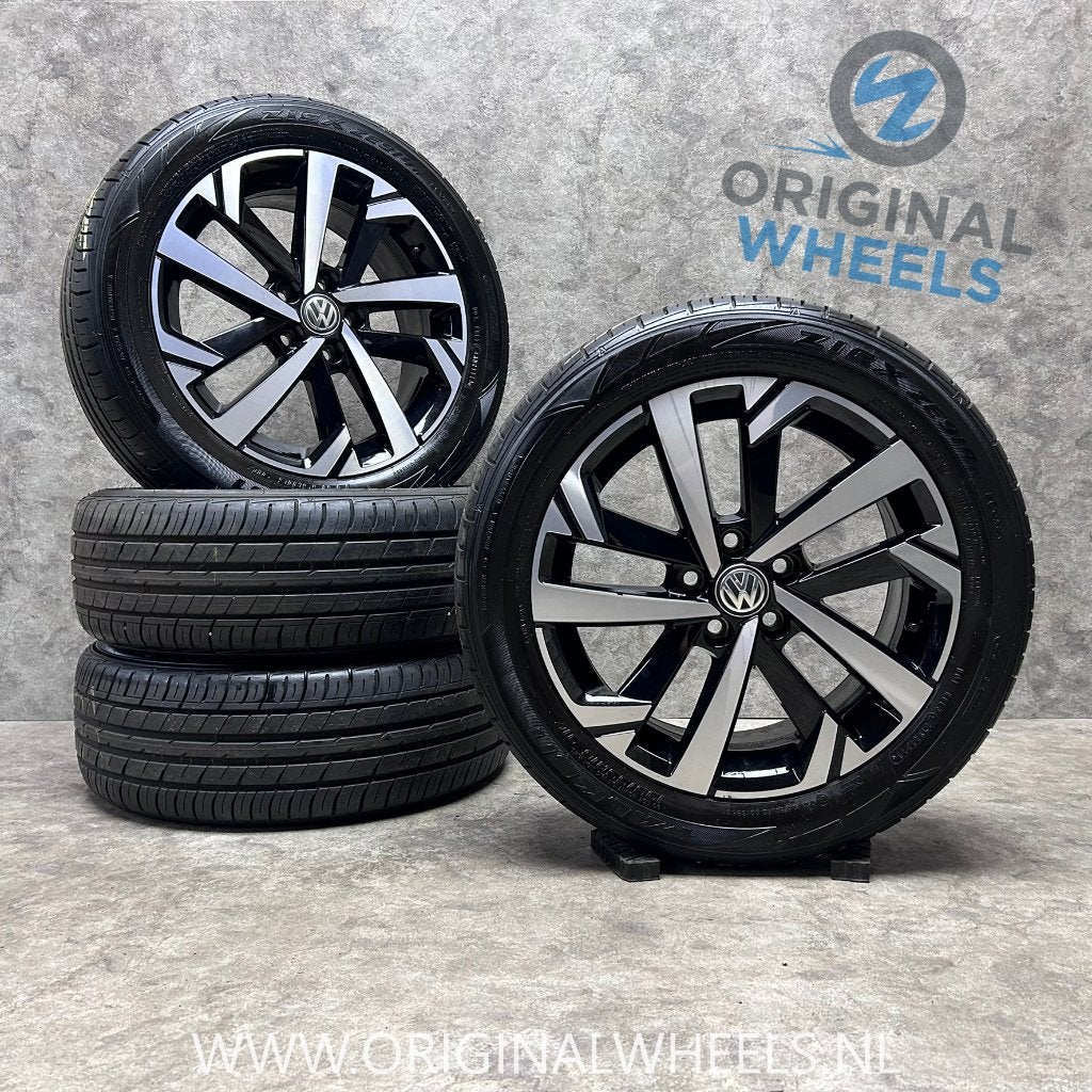16 inch originele Torsby velgen + zomerbanden VW Polo, Gebruikt, 16 inch, Banden en Velgen, Ophalen of Verzenden