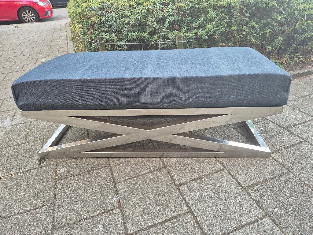 2 zits bankje, Ophalen, Tweepersoons, 75 tot 100 cm, Zo goed als nieuw