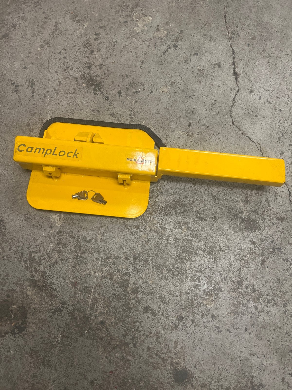 CampLock wielklem / parkeerklem met sleutels, Ophalen, Gebruikt