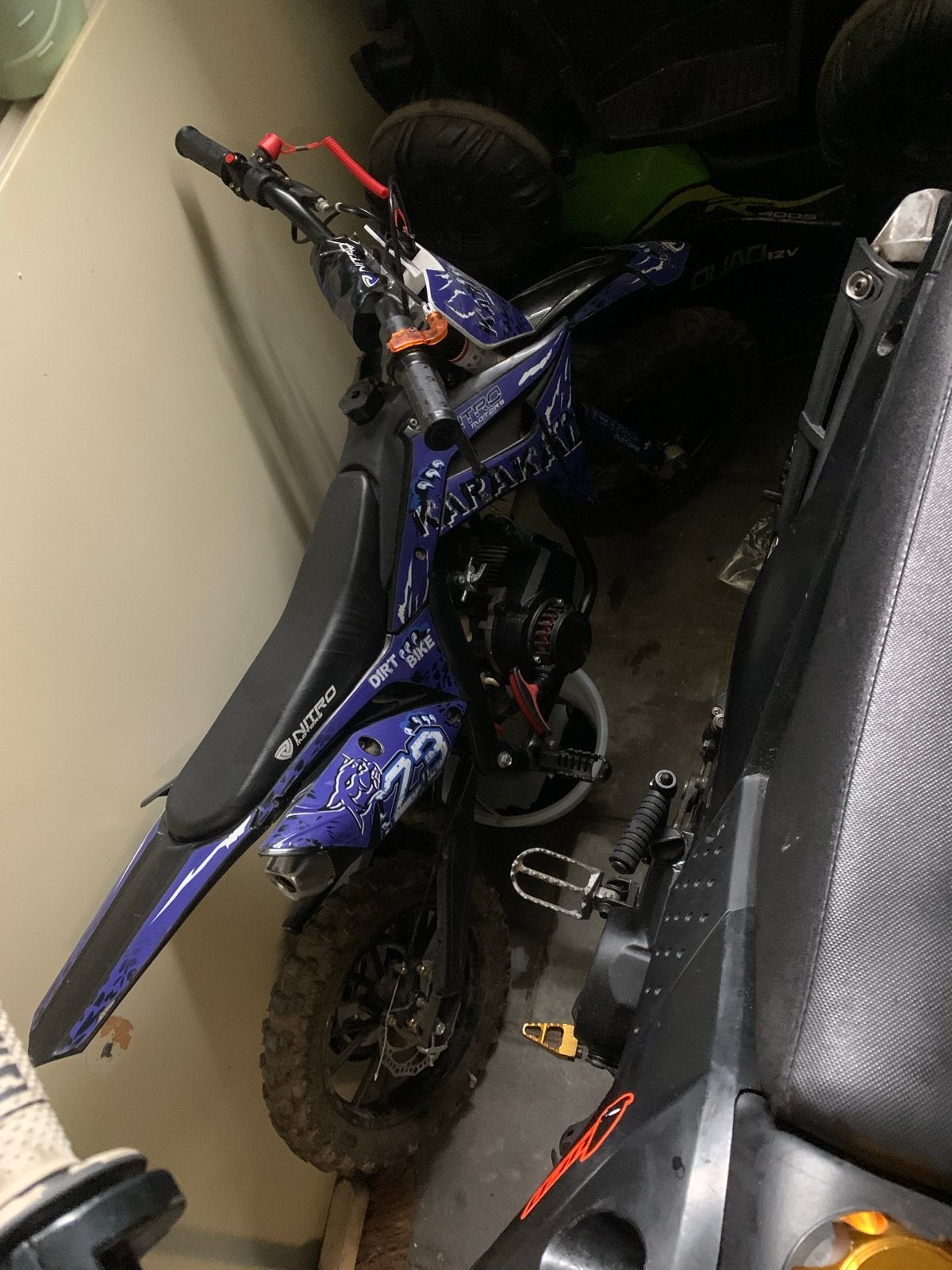 Mini Crosser Dirtbike - Zo goed als nieuw, Fietsen en Brommers, Ophalen of Verzenden, Zo goed als nieuw, Schijfrem, Dirtbike