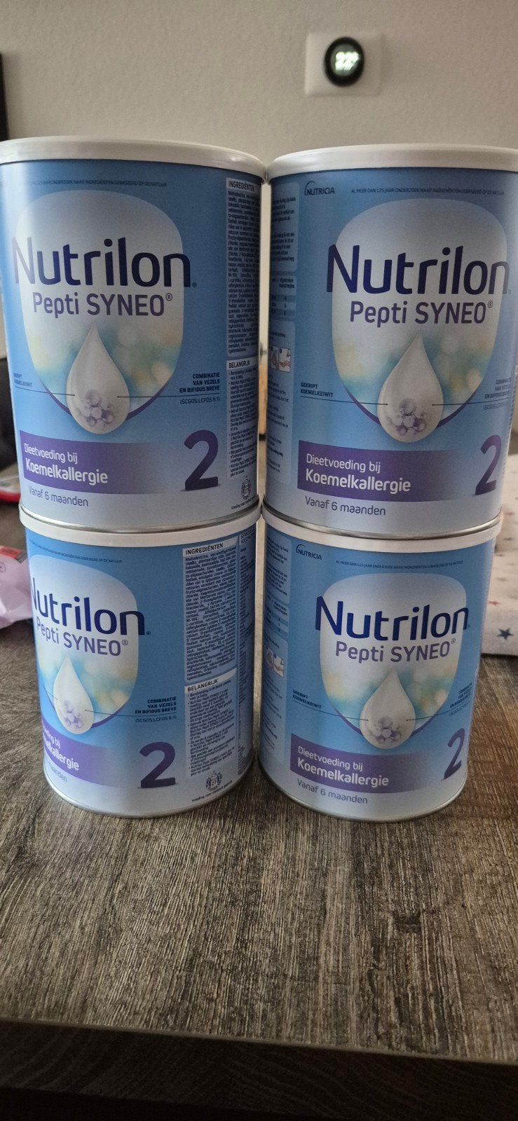 4 bussen Nutrilon Pepti Syneo 2 - Koemelkeiwitallergie, Kinderen en Baby's, Ophalen, Nieuw, Overige typen