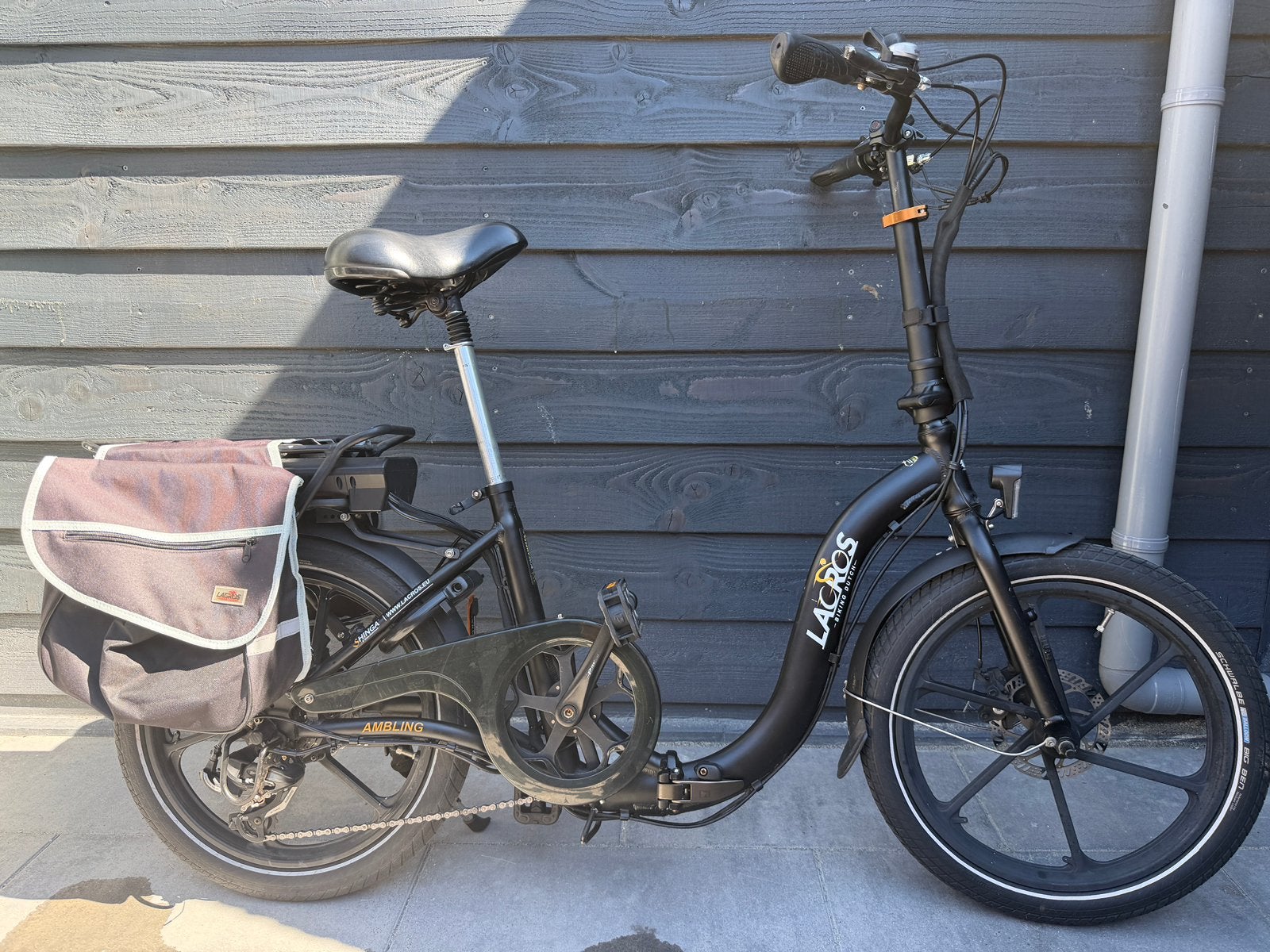 Lacros ambling a400 elektrische vouwfiets 20 inch, Fietsen en Brommers, Elektrische fietsen, Minder dan 47 cm, Ophalen, Gebruikt