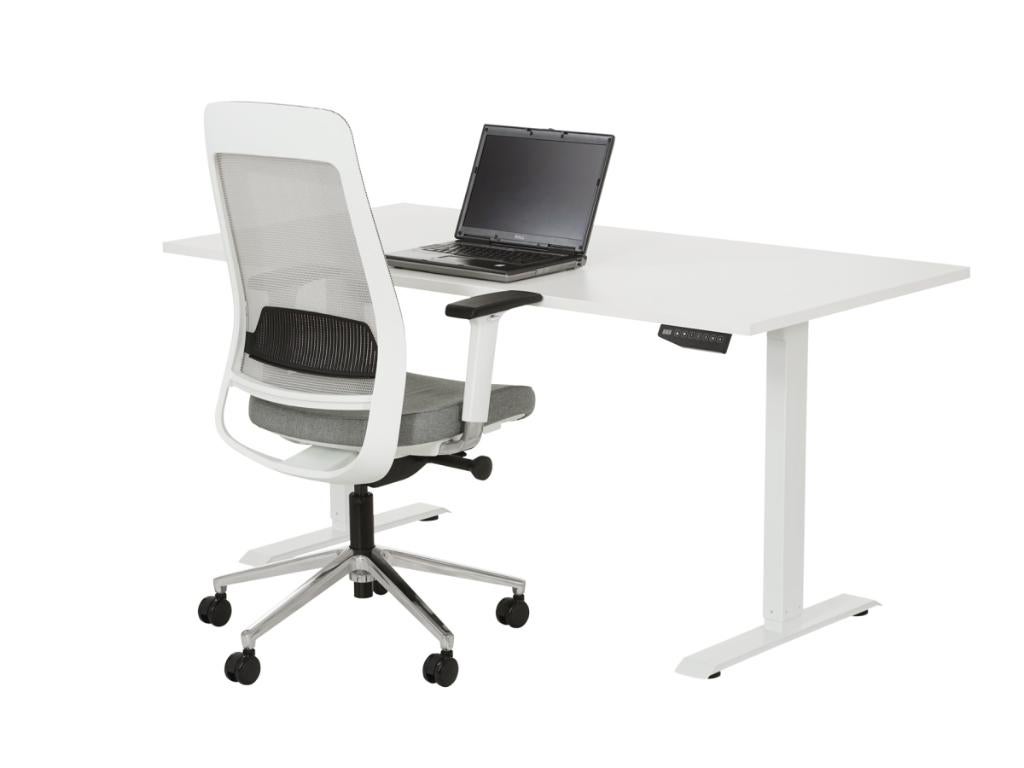 Zit sta bureau elektrisch met memory! Compleet of frame, VST, Nieuw, Ophalen of Verzenden, Info@vstkantoormeubilair.nl