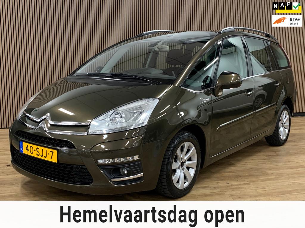Citroen Grand C4 Picasso 1.6 Selection|Automaat|7 Persoons|C, Auto's, Citroën, Stof, Gebruikt, Zwart, Bruin