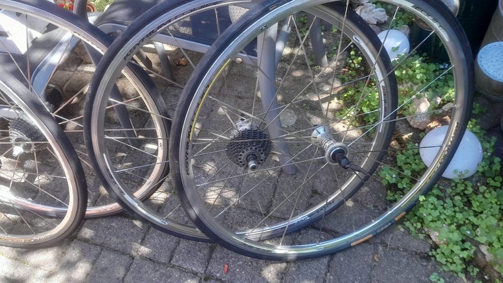 Race wielen  verschillende merken, Fietsen en Brommers, Fietsen | Racefietsen, 28 inch, Gebruikt, Velgrem, Aluminium