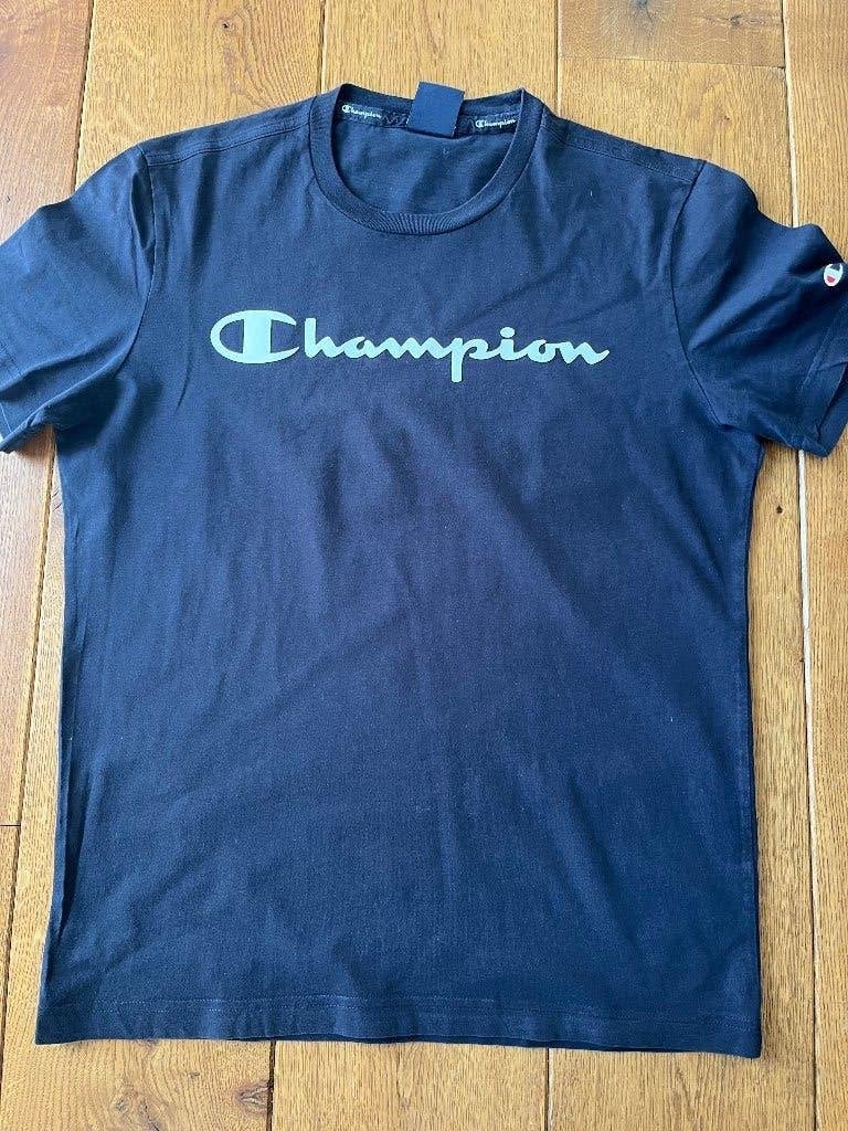 T-shirt Champion S, Blauw, Champion, Ophalen of Verzenden, Zo goed als nieuw