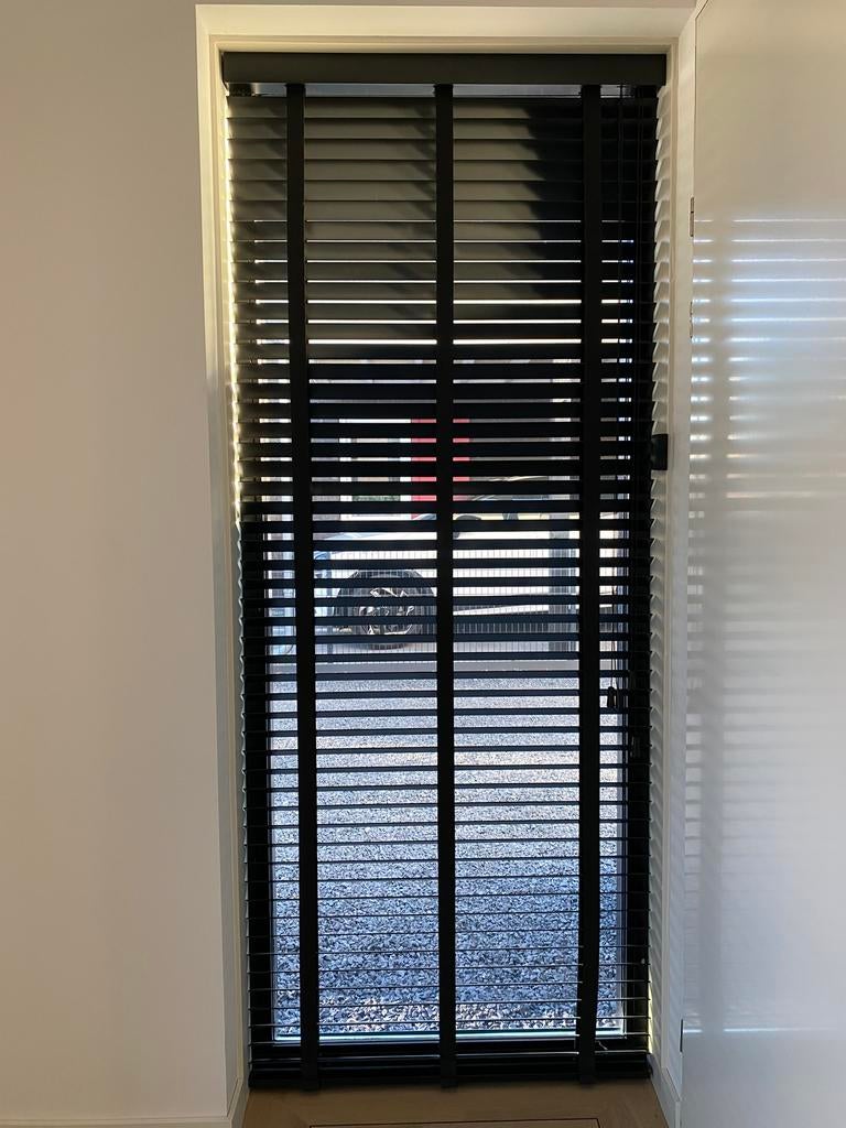 Jalozieën - zwart - 95,5 x 237,5 cm, Ophalen, Zo goed als nieuw, Zwart, 50 tot 100 cm