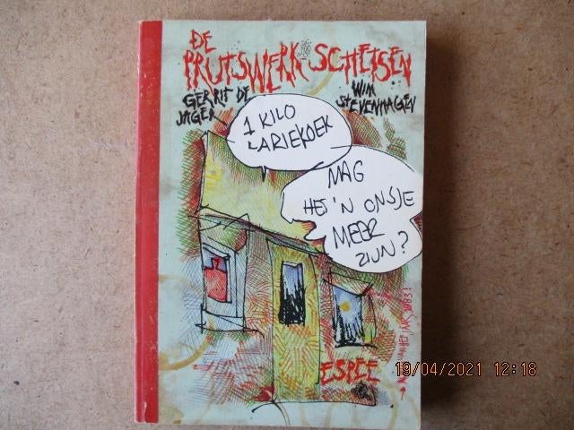adv1565 de prutswerk-schetsen pocket, Eén stripboek, Ophalen, Gelezen