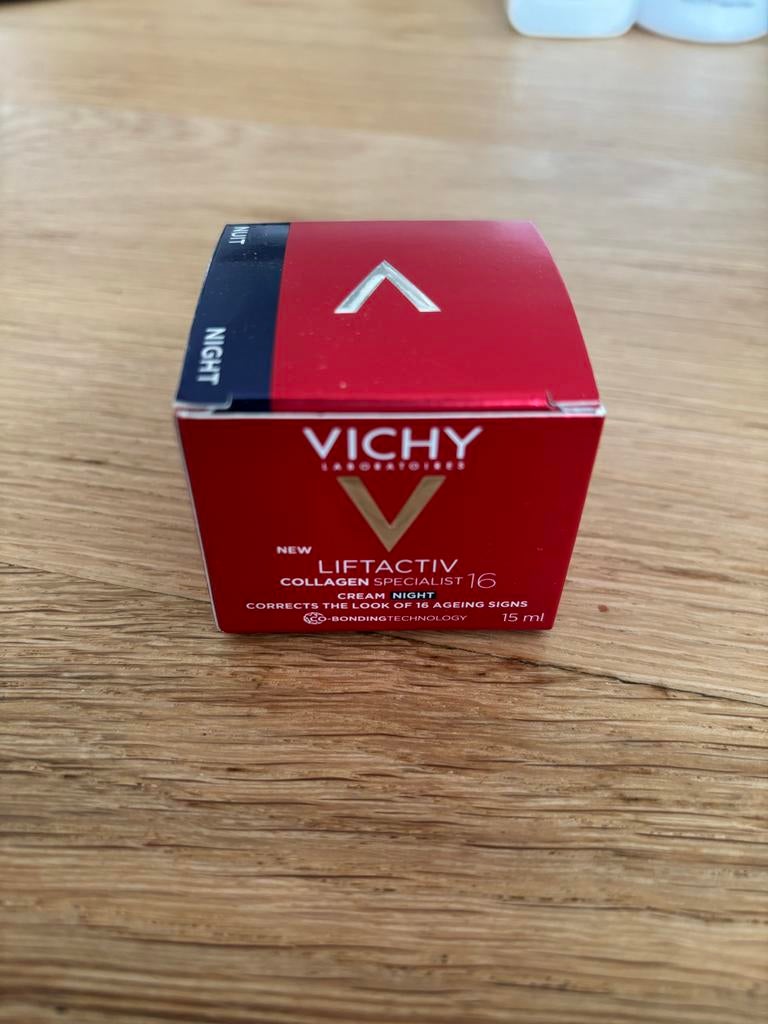 Vichy Liftactiv Collagen Specialist Nachtcrème 15ml Nieuw, Ophalen of Verzenden, Nieuw