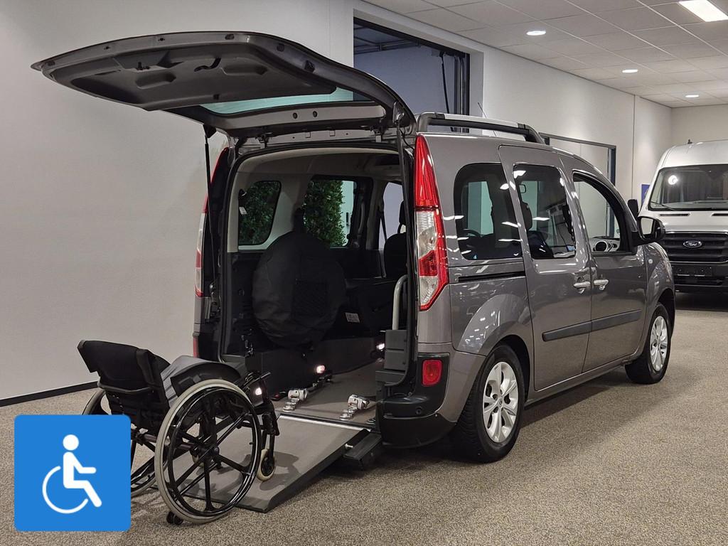 Renault Tech Kangoo Rolstoelauto Luchtvering 4+1, Auto's, Renault, Stof, Gebruikt, 4 stoelen, Bedrijf