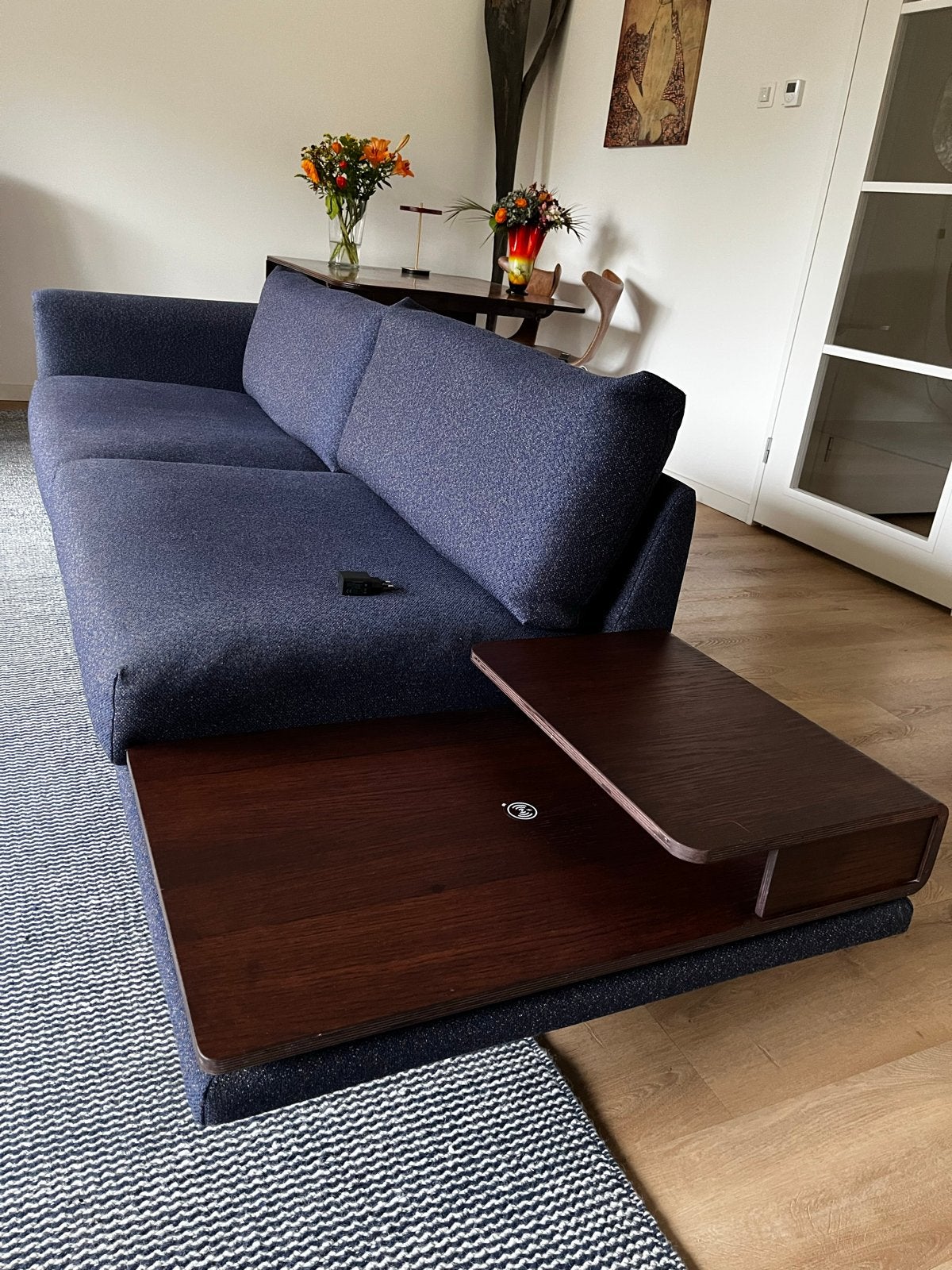 Montis Otis bank 3,5 zits Special met oplaadstation, 250 tot 300 cm, Driepersoons, 75 tot 100 cm, Ophalen of Verzenden