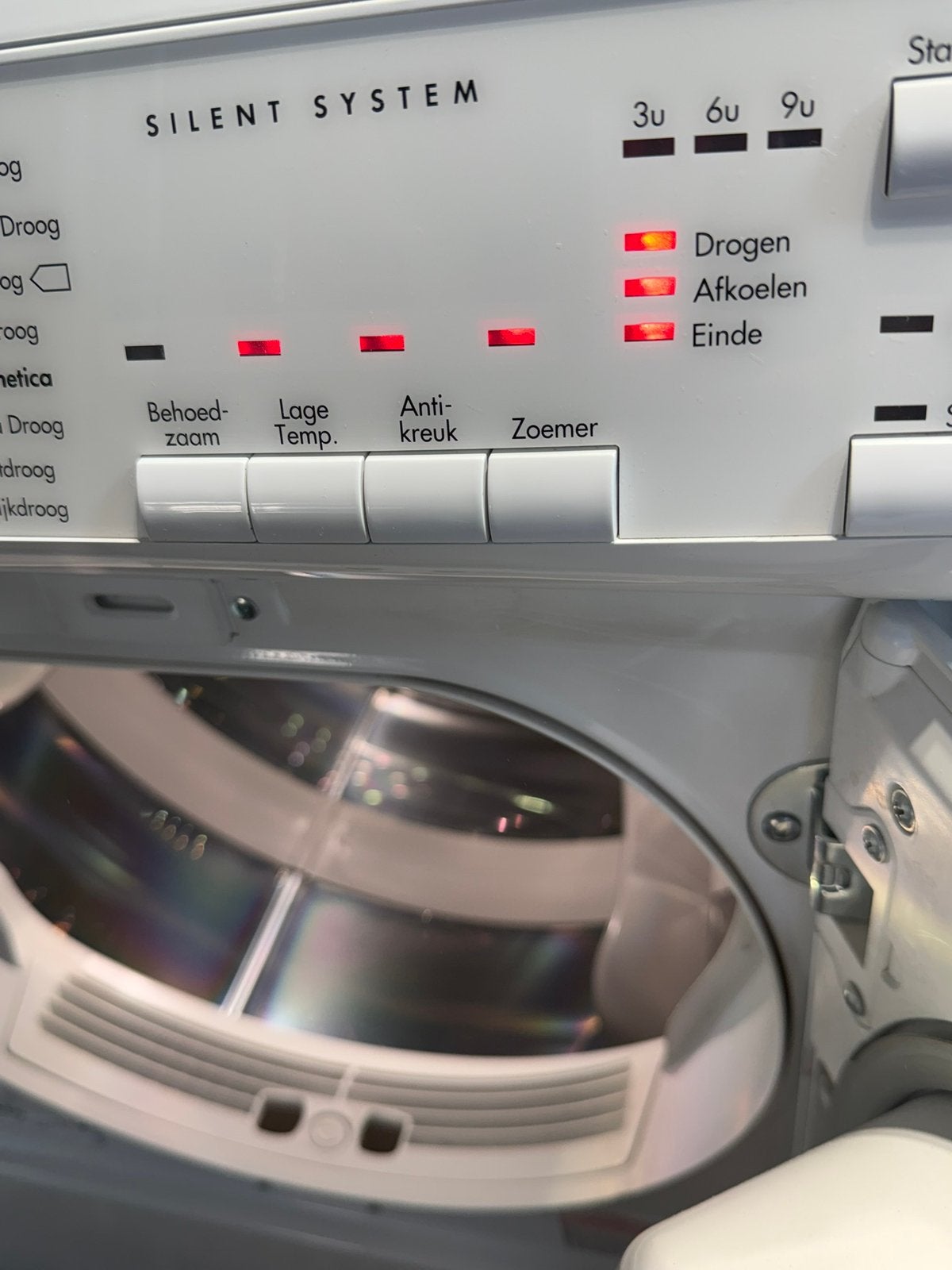AEG 8KG LUCHTAFVOER DROGER  (NIEUWSTAAT), Witgoed en Apparatuur, Wasdrogers, 6 tot 8 kg, Minder dan 85 cm, Luchtafvoer, Ophalen of Verzenden