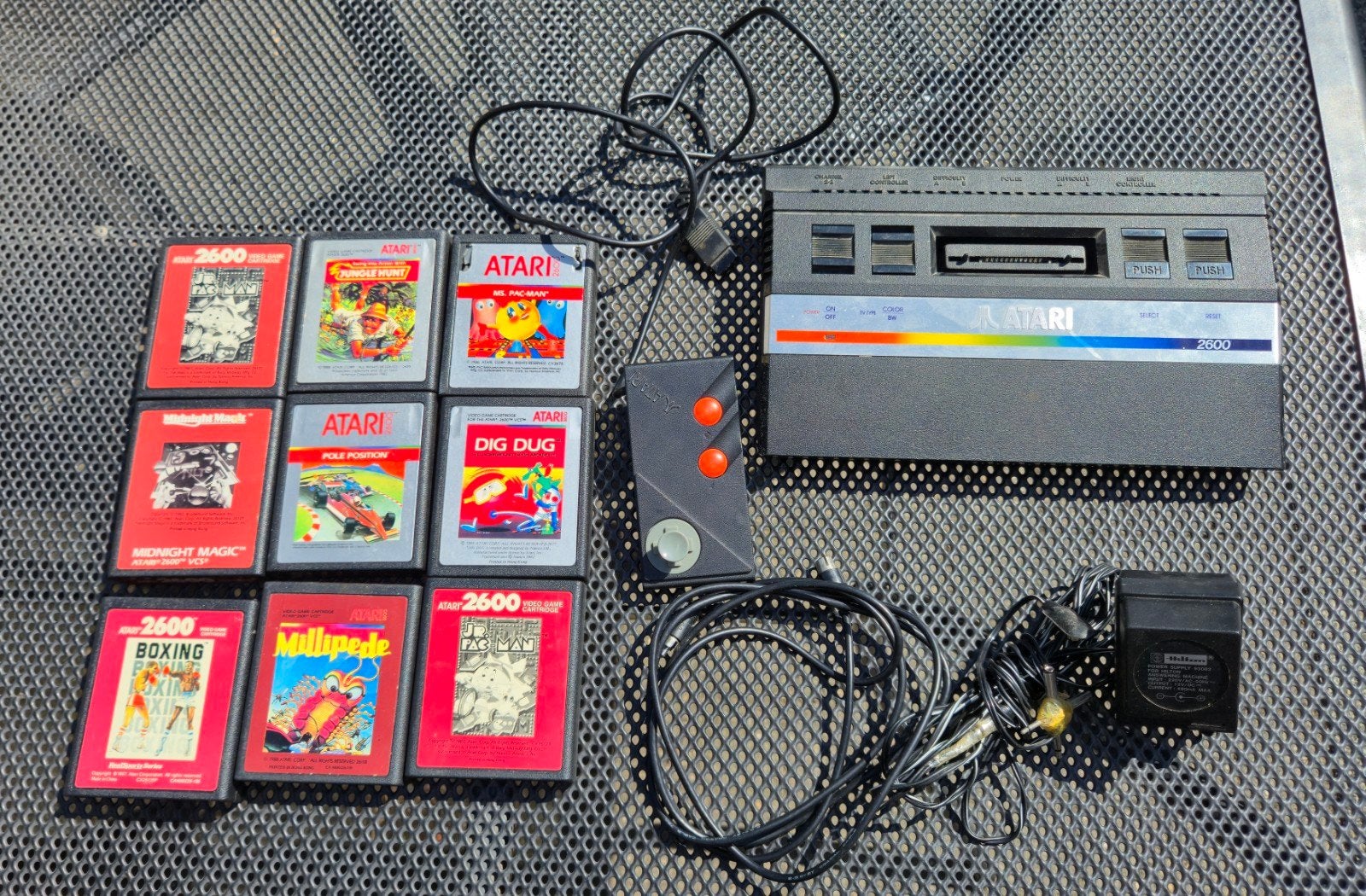 Atari 2600 met 10 games en controller, Spelcomputers en Games, Spelcomputers | Atari, Ophalen, Met 1 controller, Atari 2600