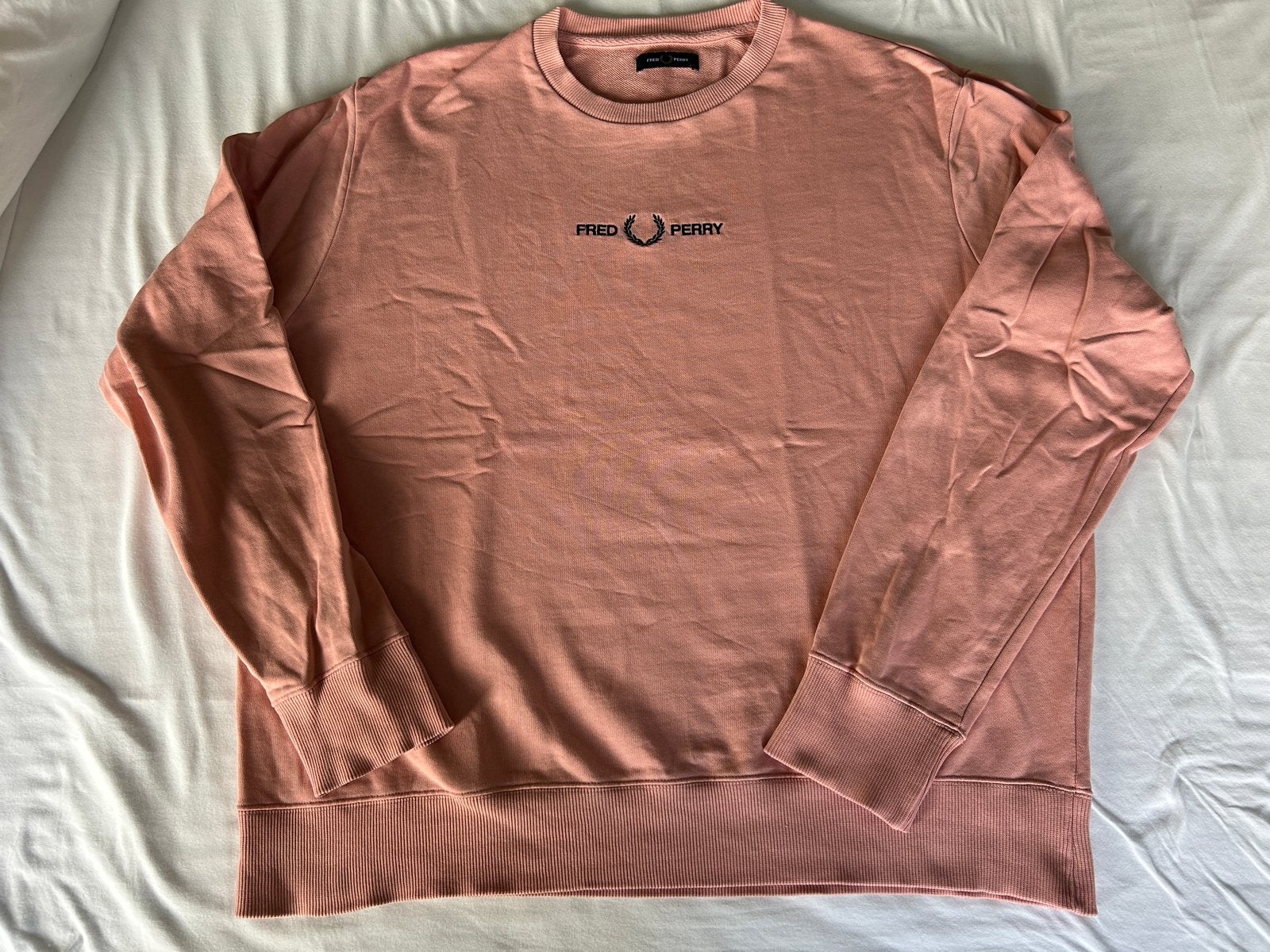 Fred Perry sweater - Roze - Maat XXL, Ophalen of Verzenden, Zo goed als nieuw, Maat 48/50 (M), Roze