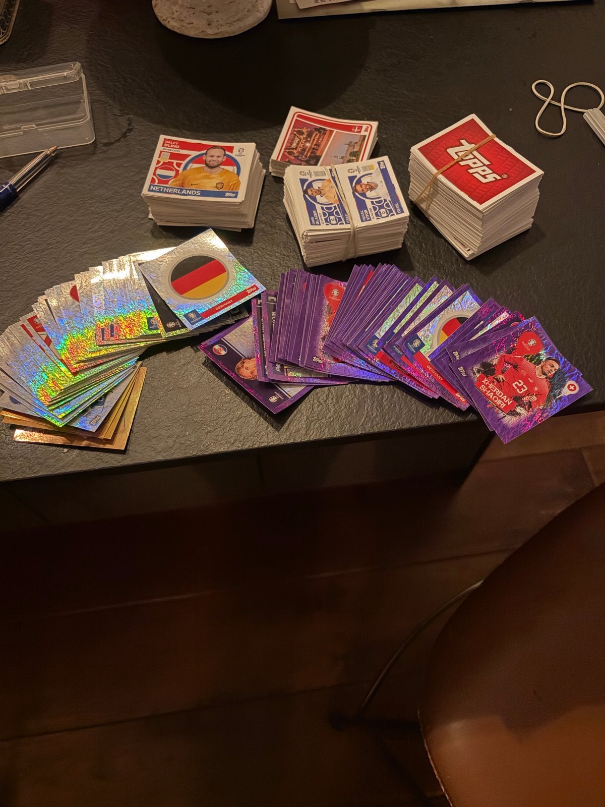 Topps Euro 2024 stickers, Ophalen of Verzenden, Zo goed als nieuw, Sport