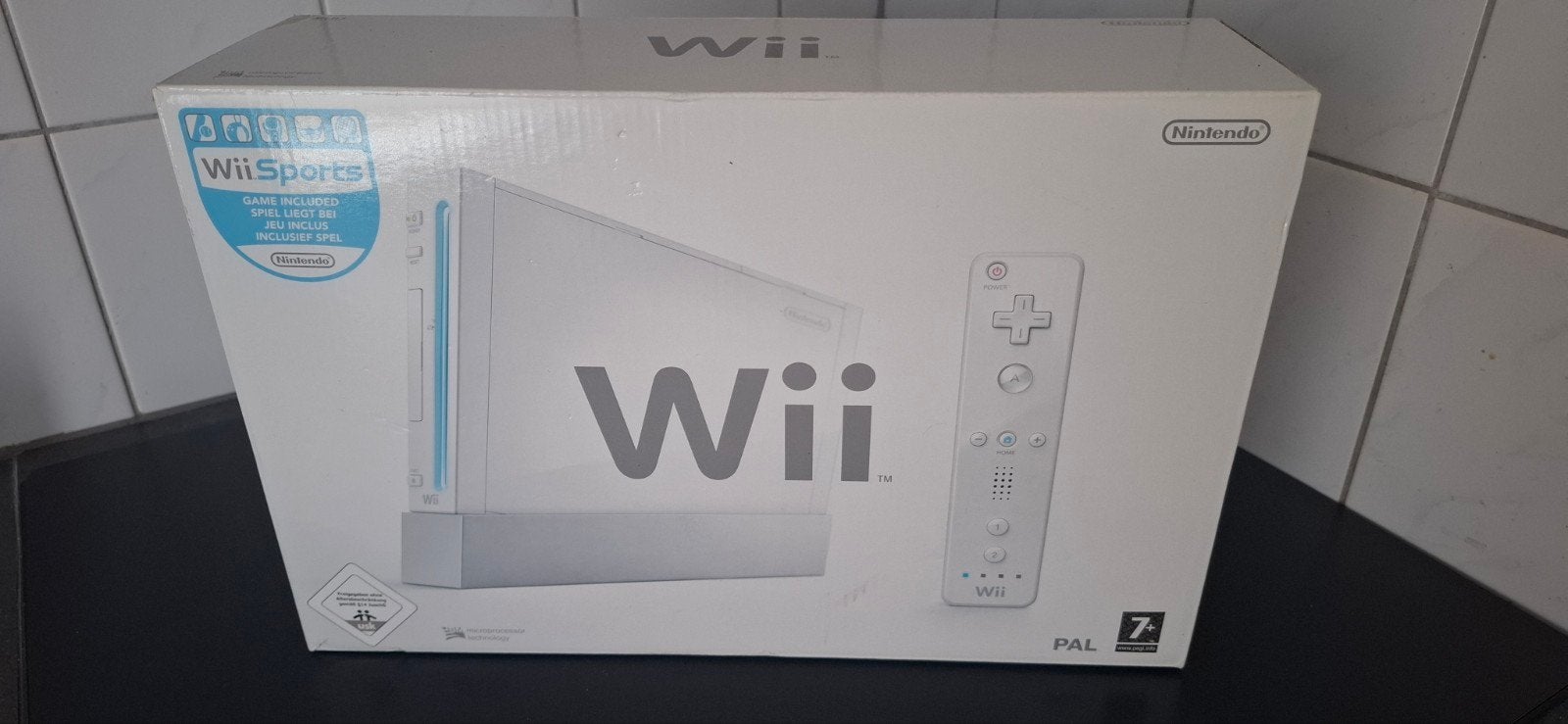 Nintendo Wii cib, Spelcomputers en Games, Spelcomputers | Nintendo Wii, Gebruikt, Met 1 controller, Ophalen of Verzenden