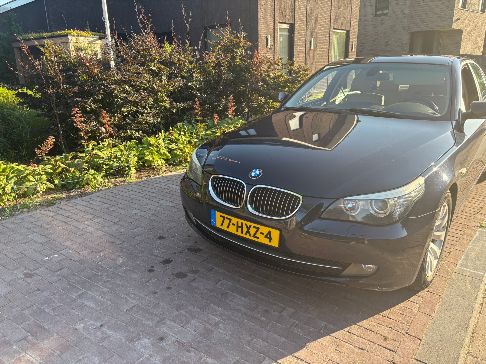 BMW 5-Serie 2.0 520I AUT 2009 Blauw, Auto's, BMW, Particulier, 5-Serie, Benzine, A, Sedan, Automaat, Origineel Nederlands, Blauw
