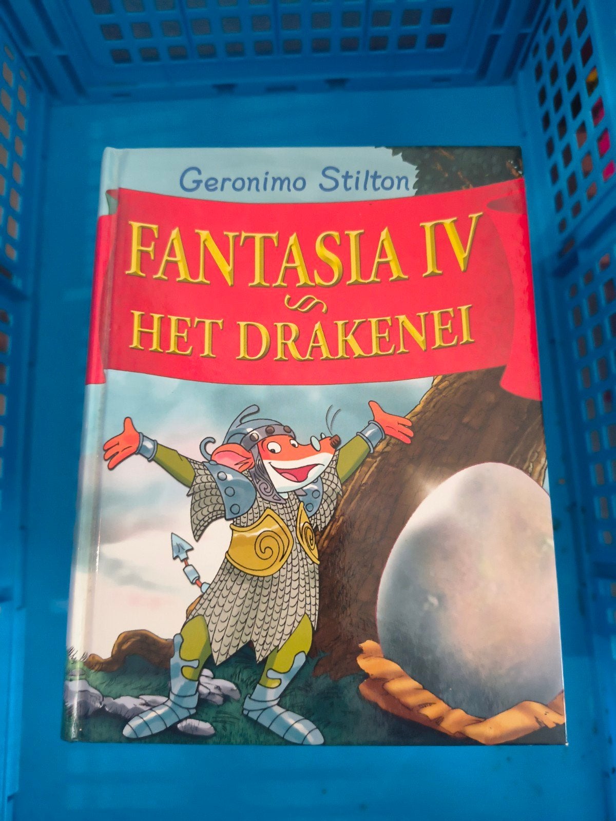 Geronimo Stilton - Fantasia IV: Het Draken-ei, Ophalen of Verzenden, Gelezen, Geronimo Stilton, Fictie