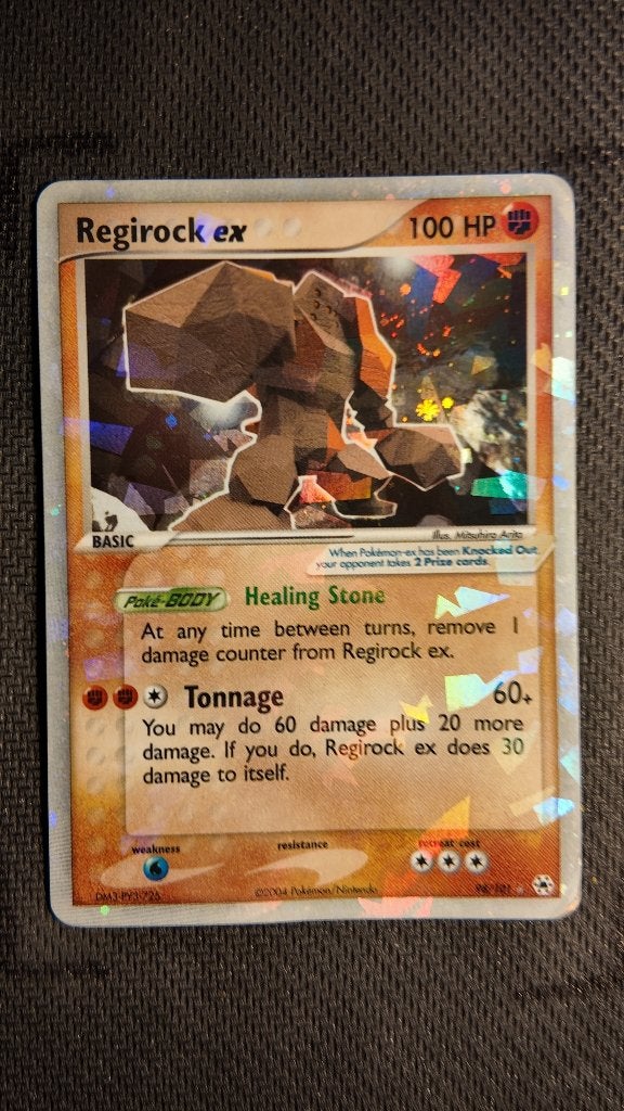 Regirock ex 98 Hidden Legends | Pokemon kaart, Ophalen, Zo goed als nieuw, Losse kaart, Foil