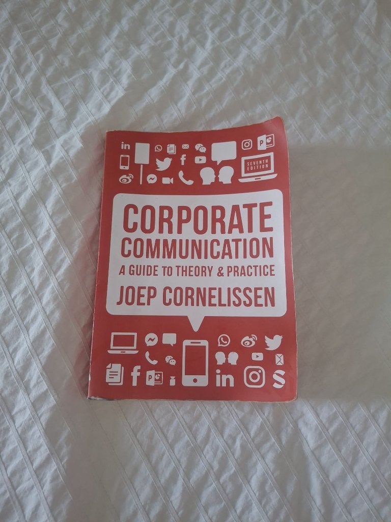 Corporate Communication - Joep Cornelissen, Gelezen, Joep Cornelissen, Ophalen of Verzenden, WO