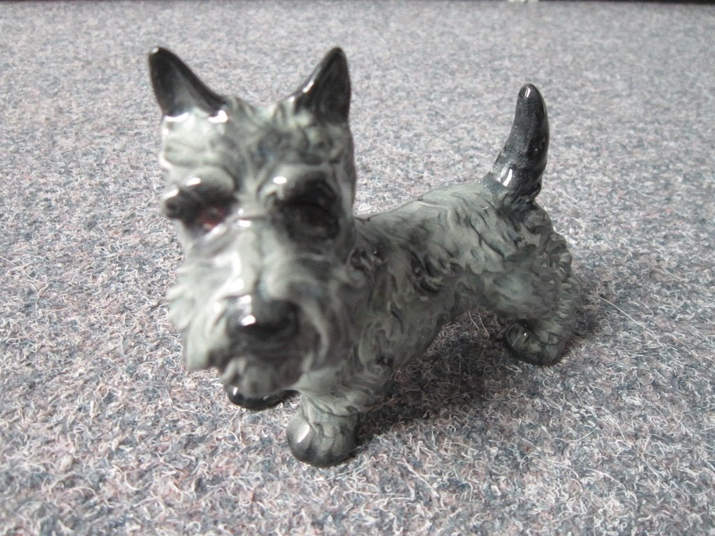 GOEBEL SCHNAUZER BEELDJE, Ophalen, Zo goed als nieuw, Dier