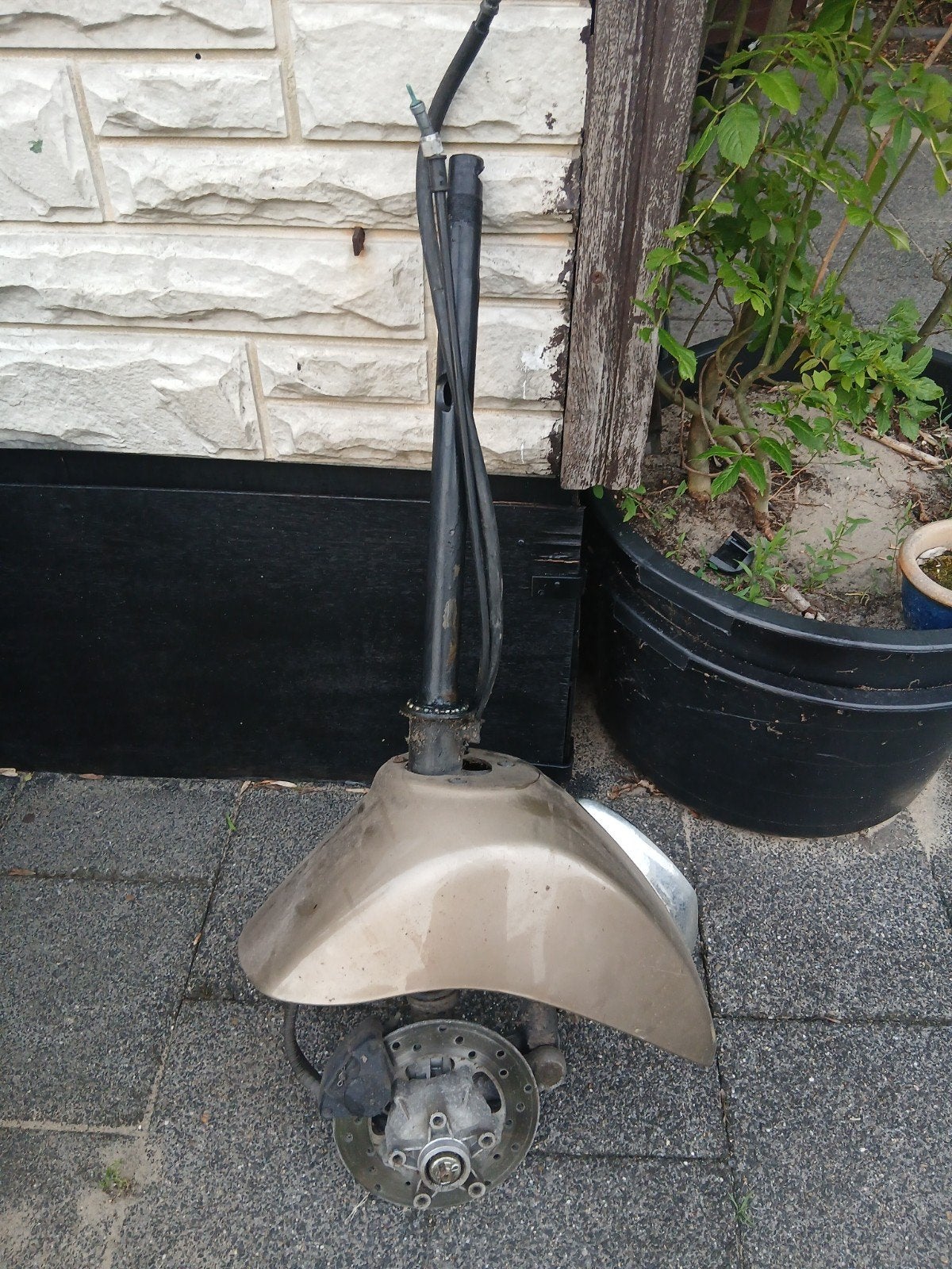 Vespa lx / s voorvork met spadbord en rem, Ophalen of Verzenden, Overige typen, Vespa