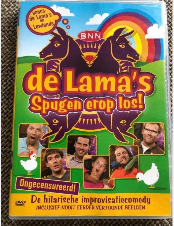 Dvd Lama's, Stand-up of Theatershow, Alle leeftijden, De Lama's, Ophalen of Verzenden