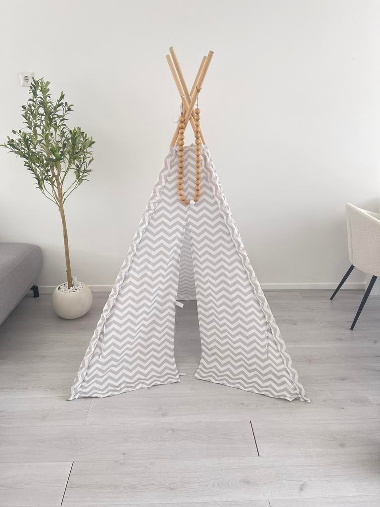 Kinder speeltent speelhuisje speelhut, Kinderen en Baby's, Ophalen, Zo goed als nieuw, Hout